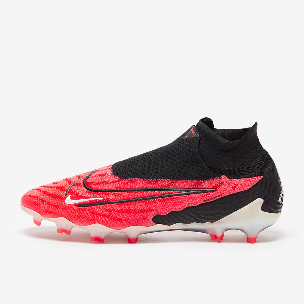 Nike Phantom GX Elite DF FG - Bright Crimson/Black/White - Mens Boots