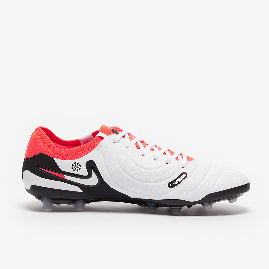 Nike Tiempo Legend X Pro AG - White/Black/Bright Crimson - Mens Boots