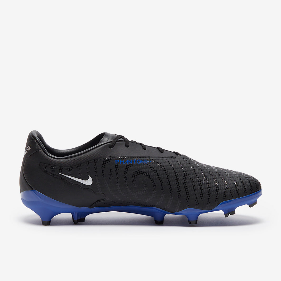 Nike Phantom GX Academy FG/MG - Black/Chrome/Hyper Royal - Mens Cleats