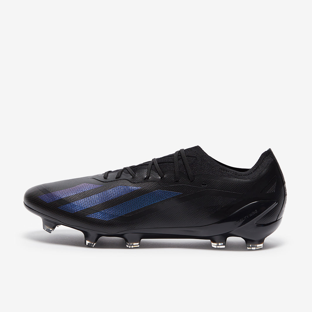 adidas X Crazyfast.1 FG - Core Black/Core Black/Core Black - Mens