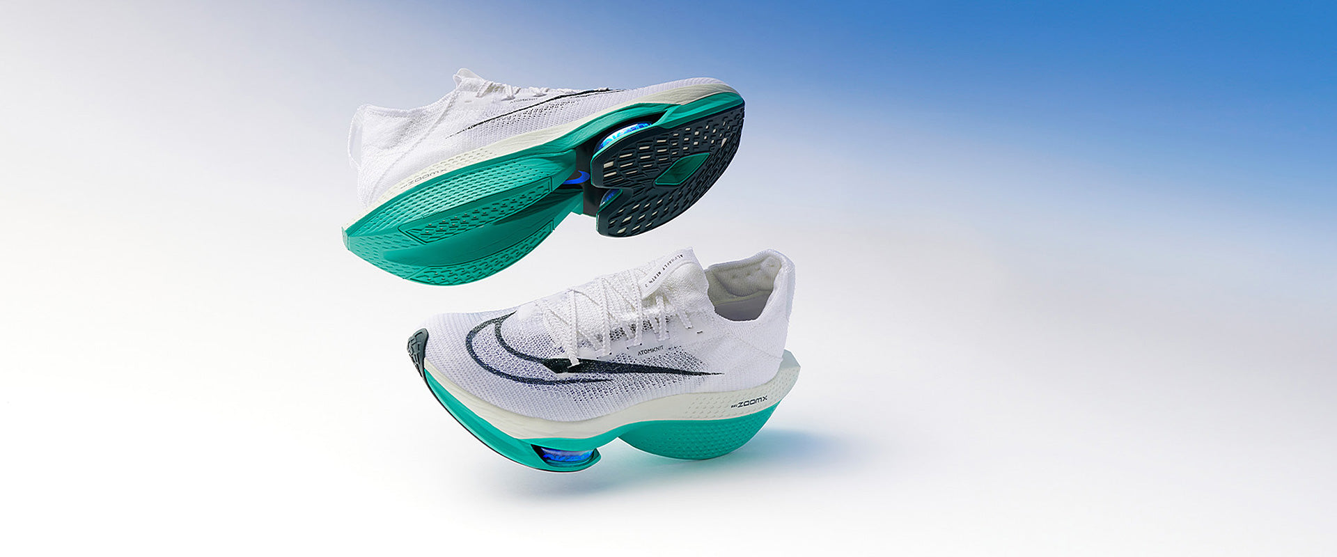 Nike Air Zoom Alphafly Next Percent 2 - White/Deep Jungle-Clear