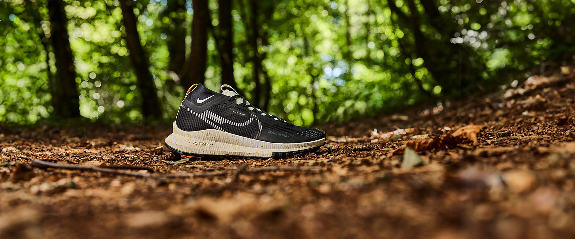 Nike React Pegasus Trail 4 GORE-TEX - Black/White-Coconut Milk