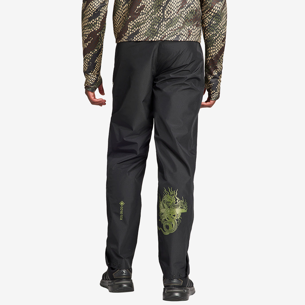 adidas Arsenal x Maharishi 23/24 GTX Pants - Black/TenGreen