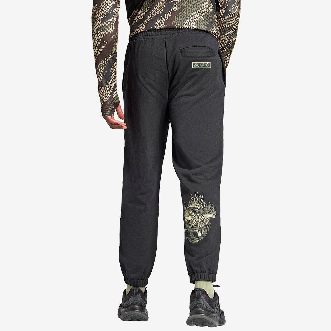 アーセナル×MAHARISHI コラボジャージ※ズボンL size adidas Arsenal x Maharishi 23/24 SW Pants - Black/TenGreen