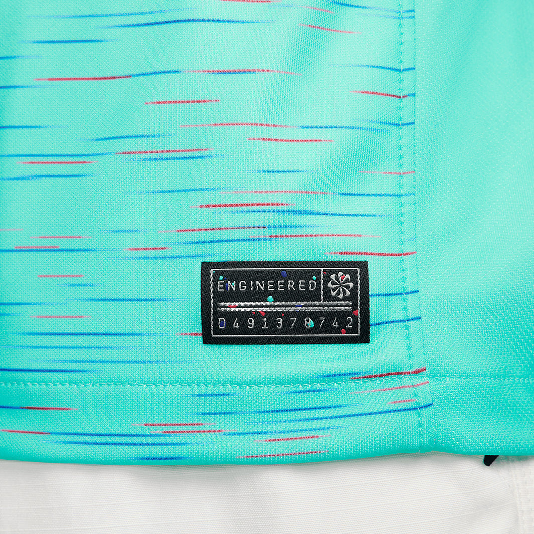 Nike FC Barcelona Dri-Fit Stadium Third SS Shirt - Light Aqua