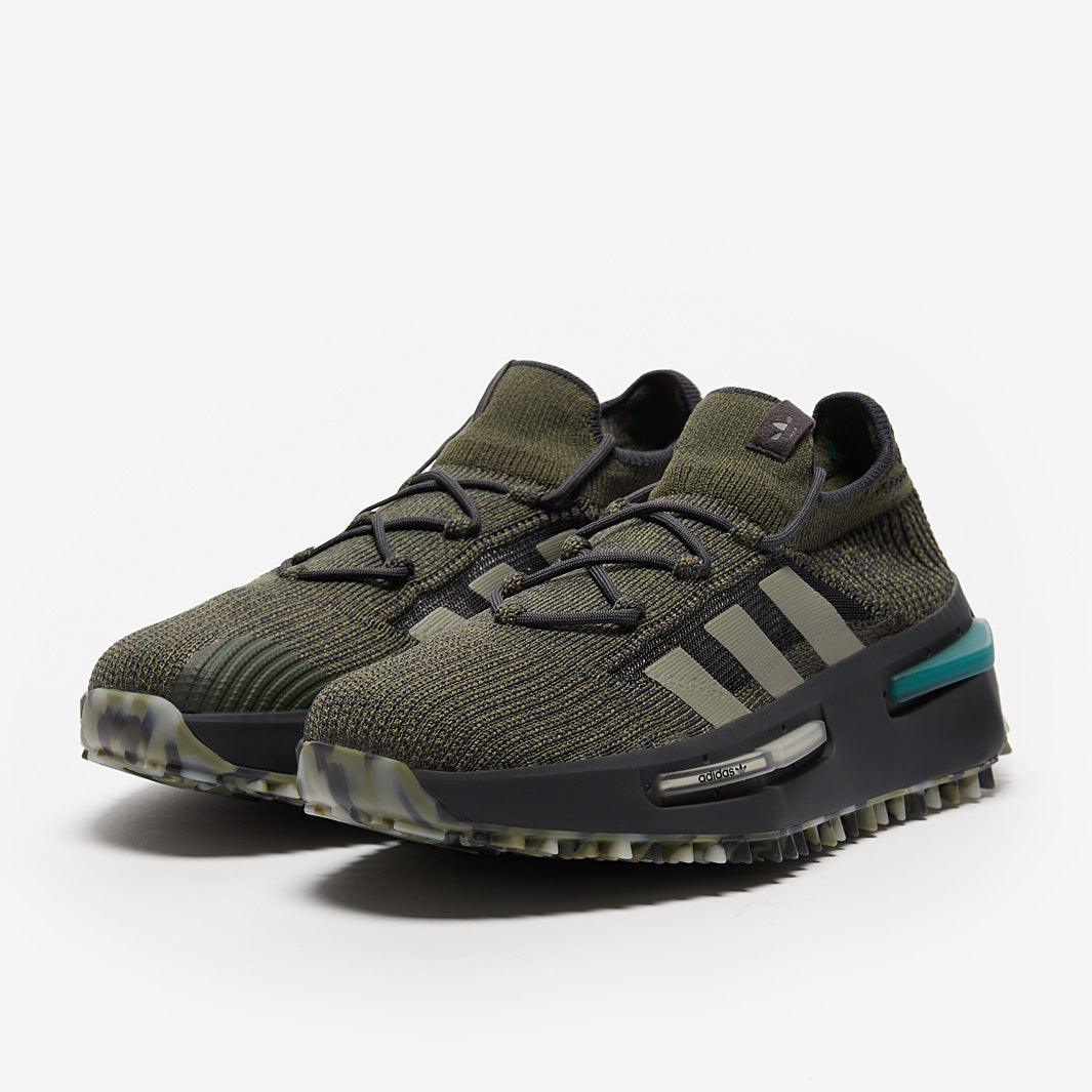 adidas Originals NMD_S1 - Olive/Silver/Carbon - Trainers - Mens Shoes