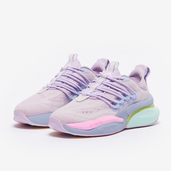 adidas Sportswear Womens AlphaBoost V1 - Purple/Pink/Turqoise - Trainers