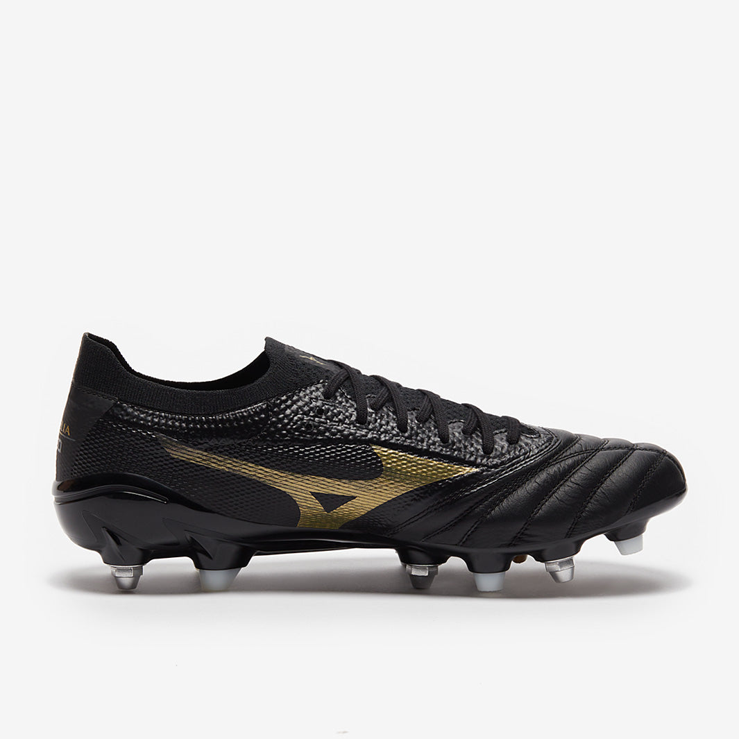Mizuno Morelia Neo4 β エリートブラック/ゴールド29cm Mizuno Morelia Neo IV Beta Elite SG Mix - Black/Gold - Mens Boots