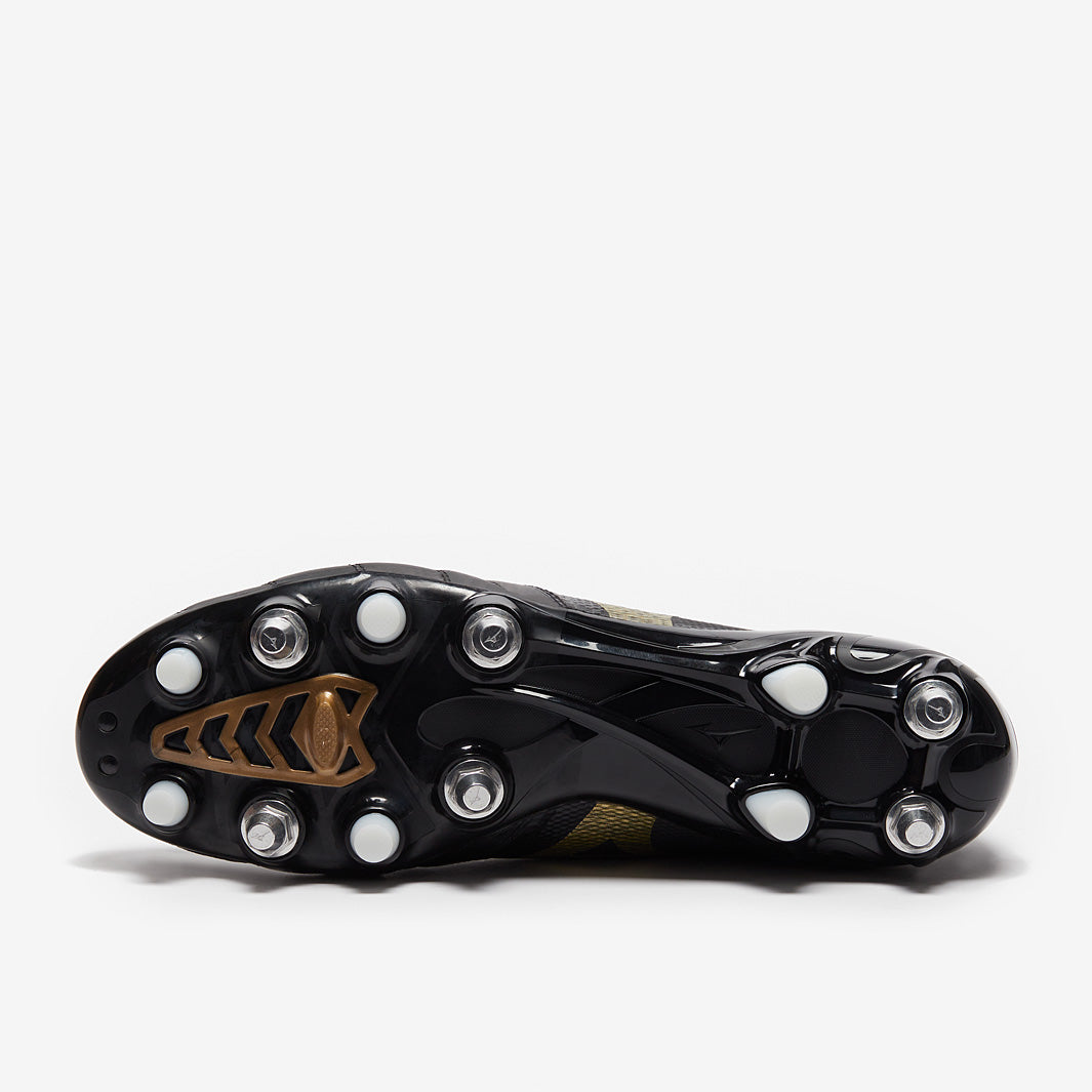Mizuno Morelia Neo IV Beta Elite SG Mix - Black/Gold - Mens Boots