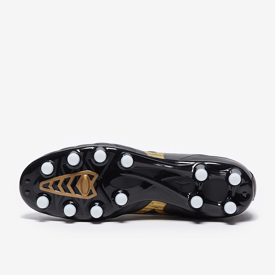 Mizuno Morelia Neo IV Pro FG - Black/Gold - Mens Cleats