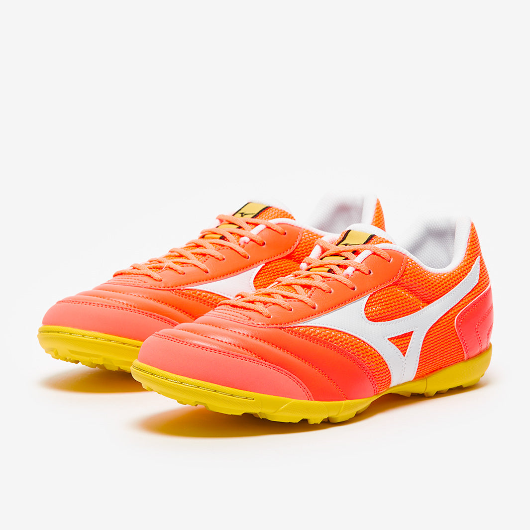 Mizuno Morelia Sala Club TF - Neon Flame/White - Mens Boots