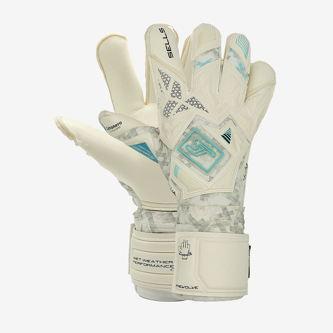 Sells Total Contact Aqua Pure Guard - White/Aqua Blue - Mens GK Gloves