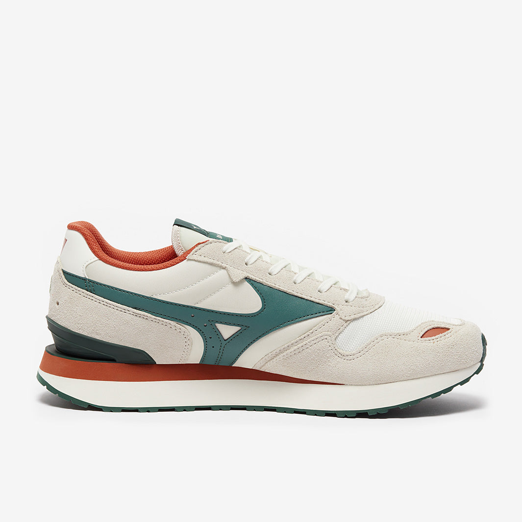 Mizuno RB87 - Pristine/Bistro Green/Mecca Orange - Trainers - Mens