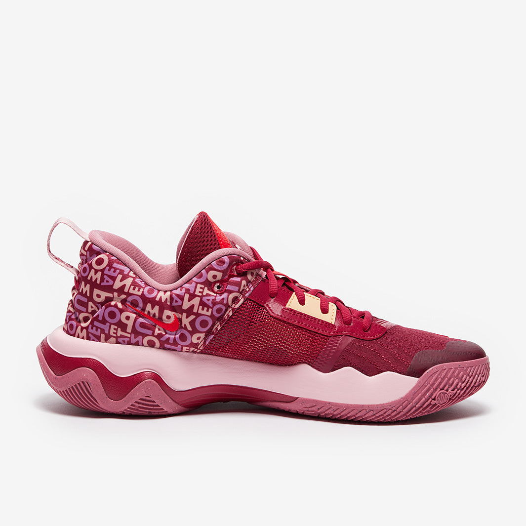 Nike Giannis Immortality 3 - Noble Red/Ice Peach/Desert Berry