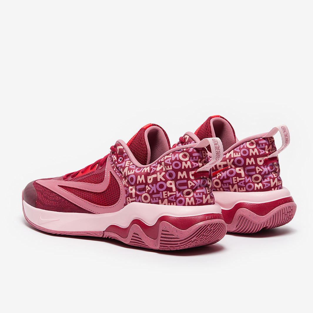 Nike Giannis Immortality 3 - Noble Red/Ice Peach/Desert Berry