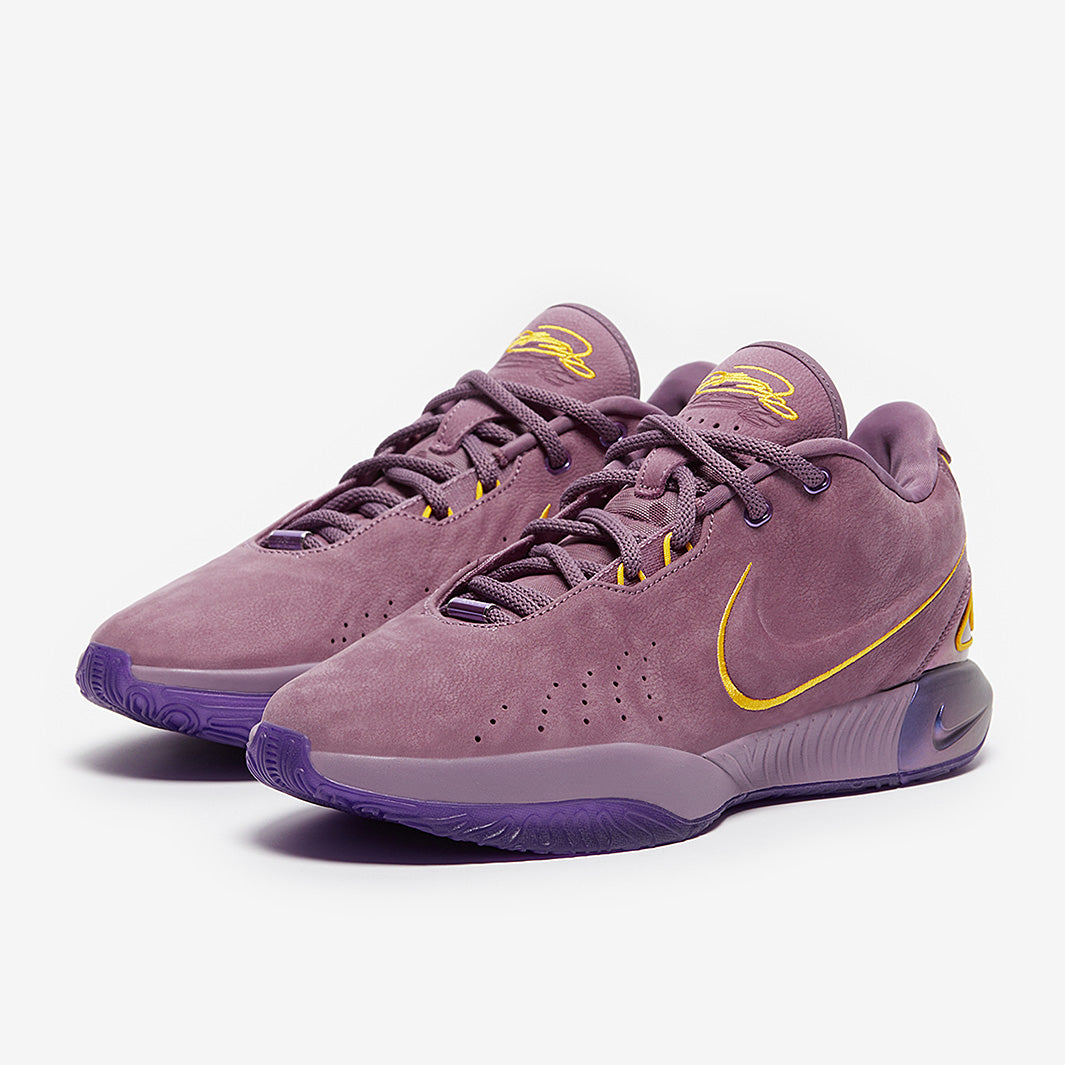 Nike LeBron 21 - Violet Dust/University Gold - Mens Shoes