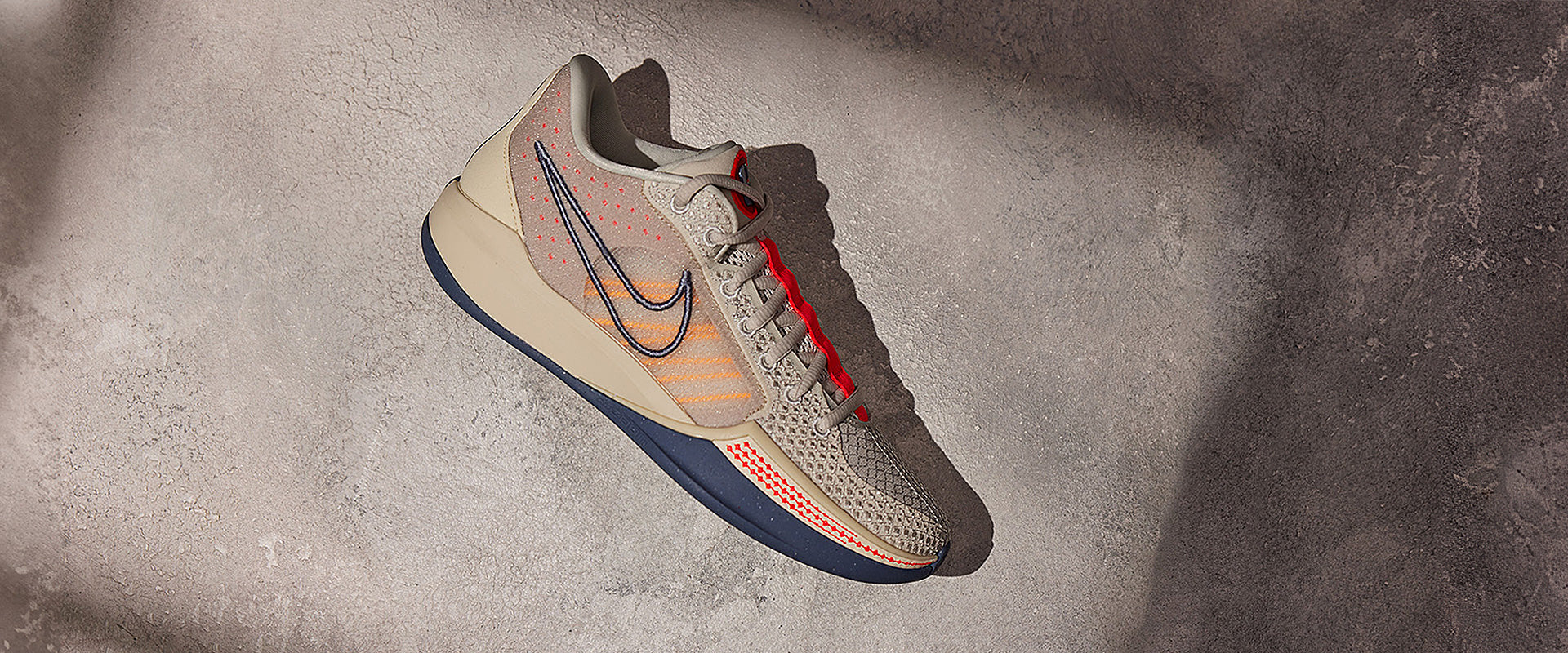 Nike Womens Sabrina 1 - Light Bone/Laser Orange/Ashen Slate