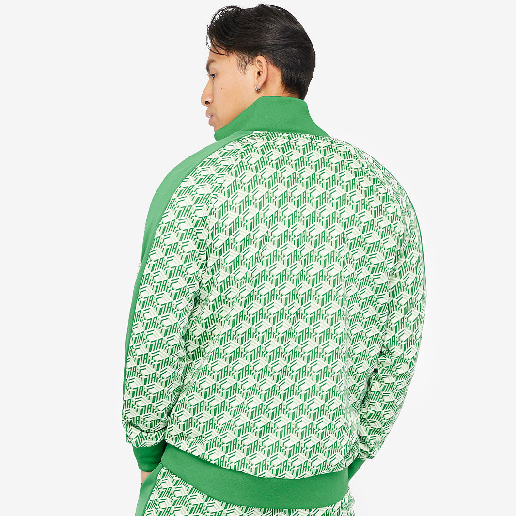Puma T7 AOP Track Jacket - Archive Green - Tops - Mens Clothing