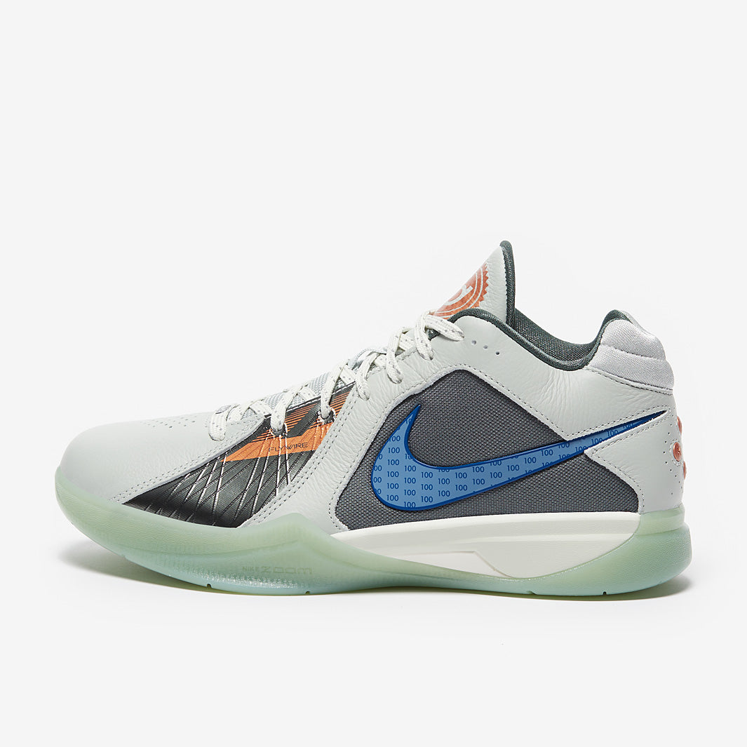 Nike Sportswear Zoom KD 3 - Light Silver/Blue Jay/Steam - Mens Shoes