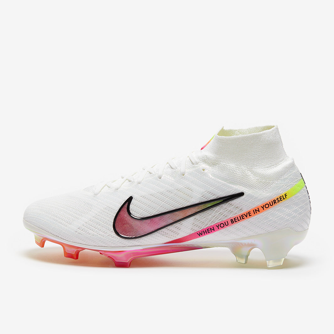 Nike Air Zoom Mercurial Superfly IX Pro x Rashford FG - White