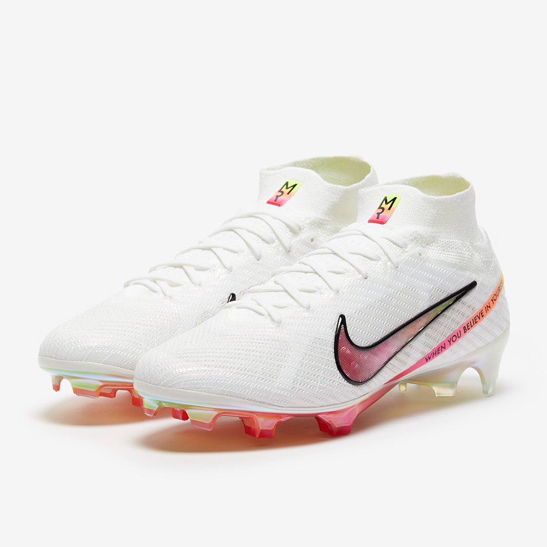 Nike Air Zoom Mercurial Superfly IX Pro x Rashford FG - White
