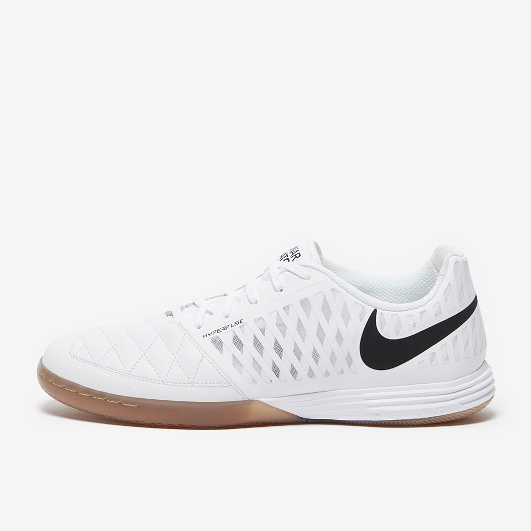 Nike LunarGato II - White/White/Gum Light Brown - Mens Boots