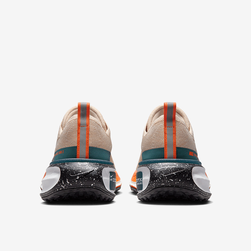 Nike Invincible Run Flyknit 3 - Oatmeal/Black-Safety Orange-Total