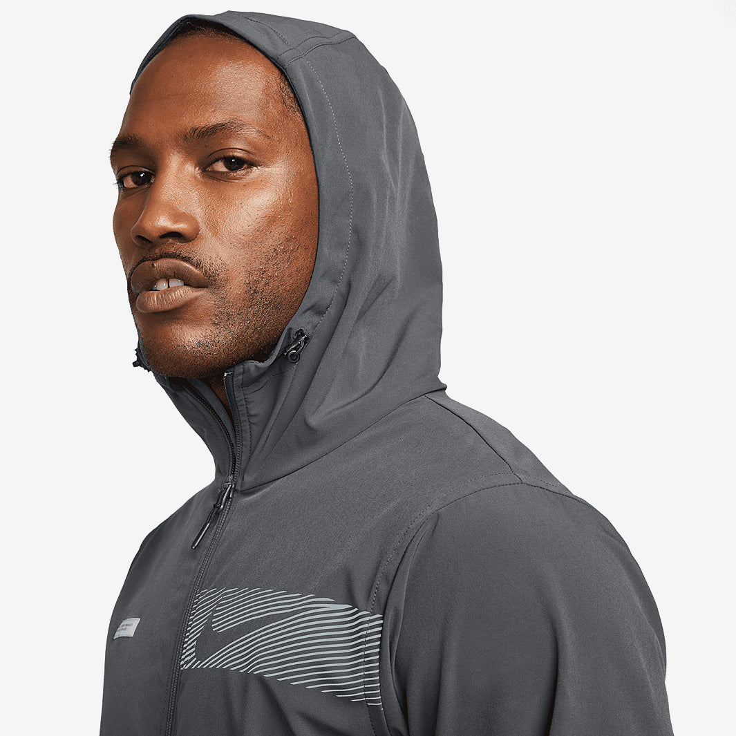Nike Unlimited Flash Repel Hooded Versatile Jacket - Iron Grey