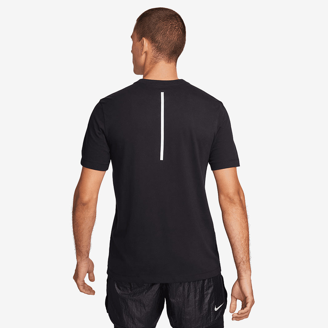Nike Dri-FIT Run Division T-Shirt - Black - Mens Clothing