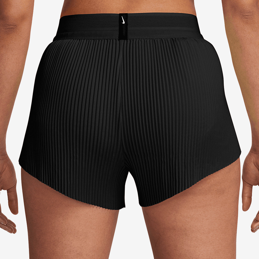 NIKE Pro Elite shorts L Aeroswift ③ ブラック Nike Womens Dri-FIT Aeroswift ADV 3 Inch Shorts - Black/White