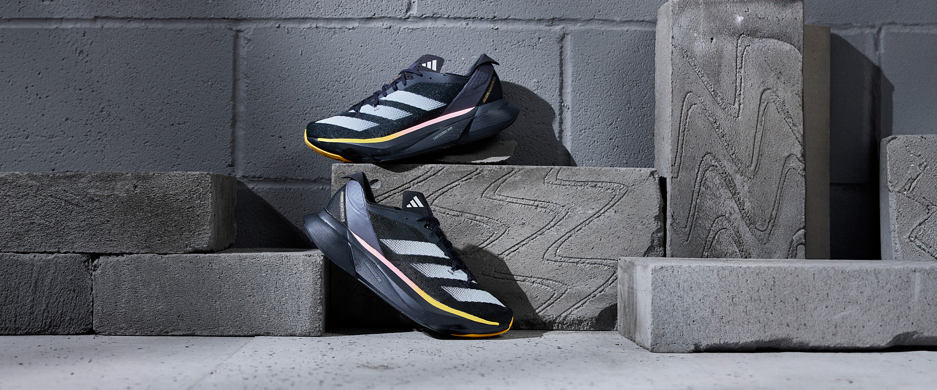 adidas adizero adios Pro 3 - Core Black/Zero Met./Spark - Mens Shoes