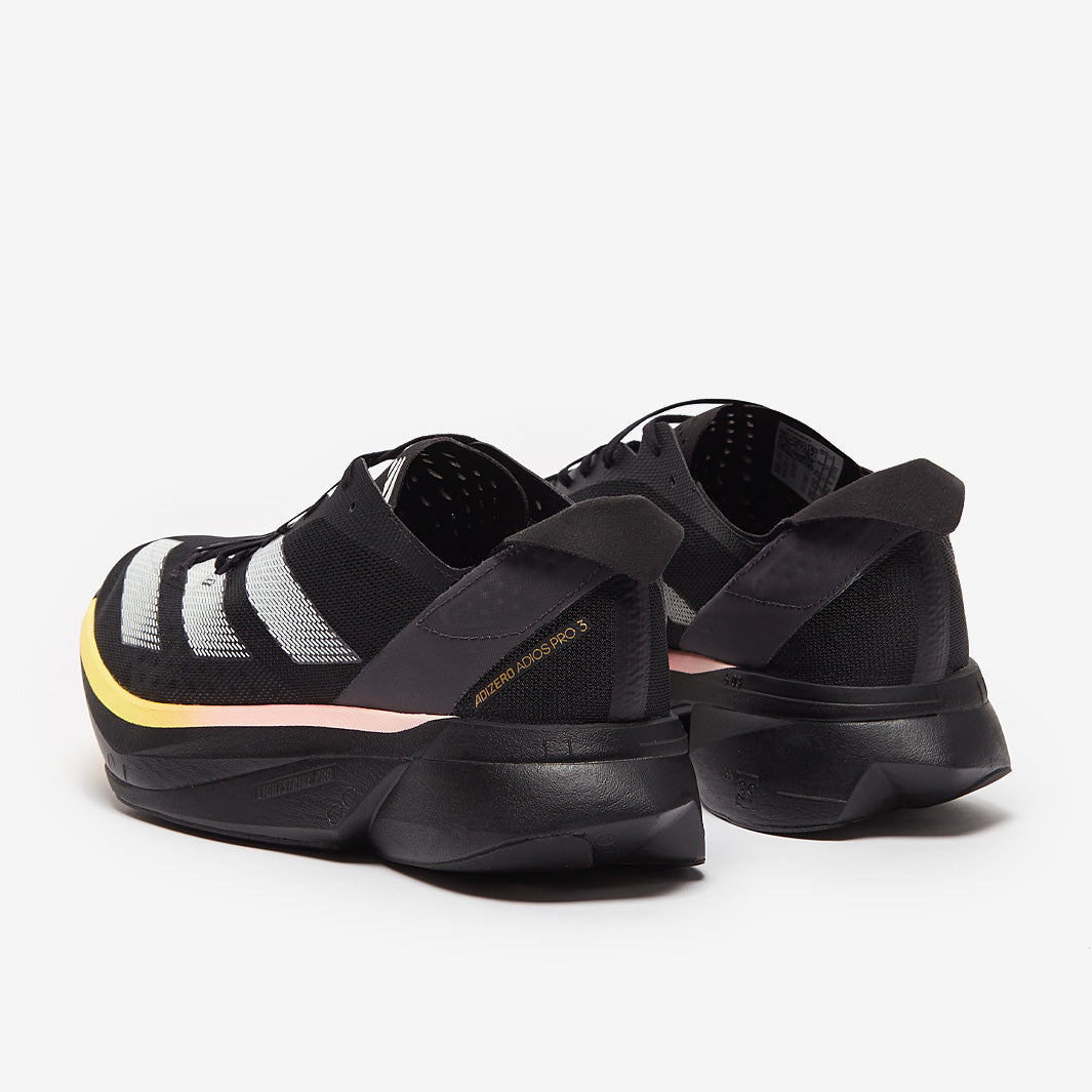 adidas adizero adios Pro 3 - Core Black/Zero Met./Spark - Mens Shoes