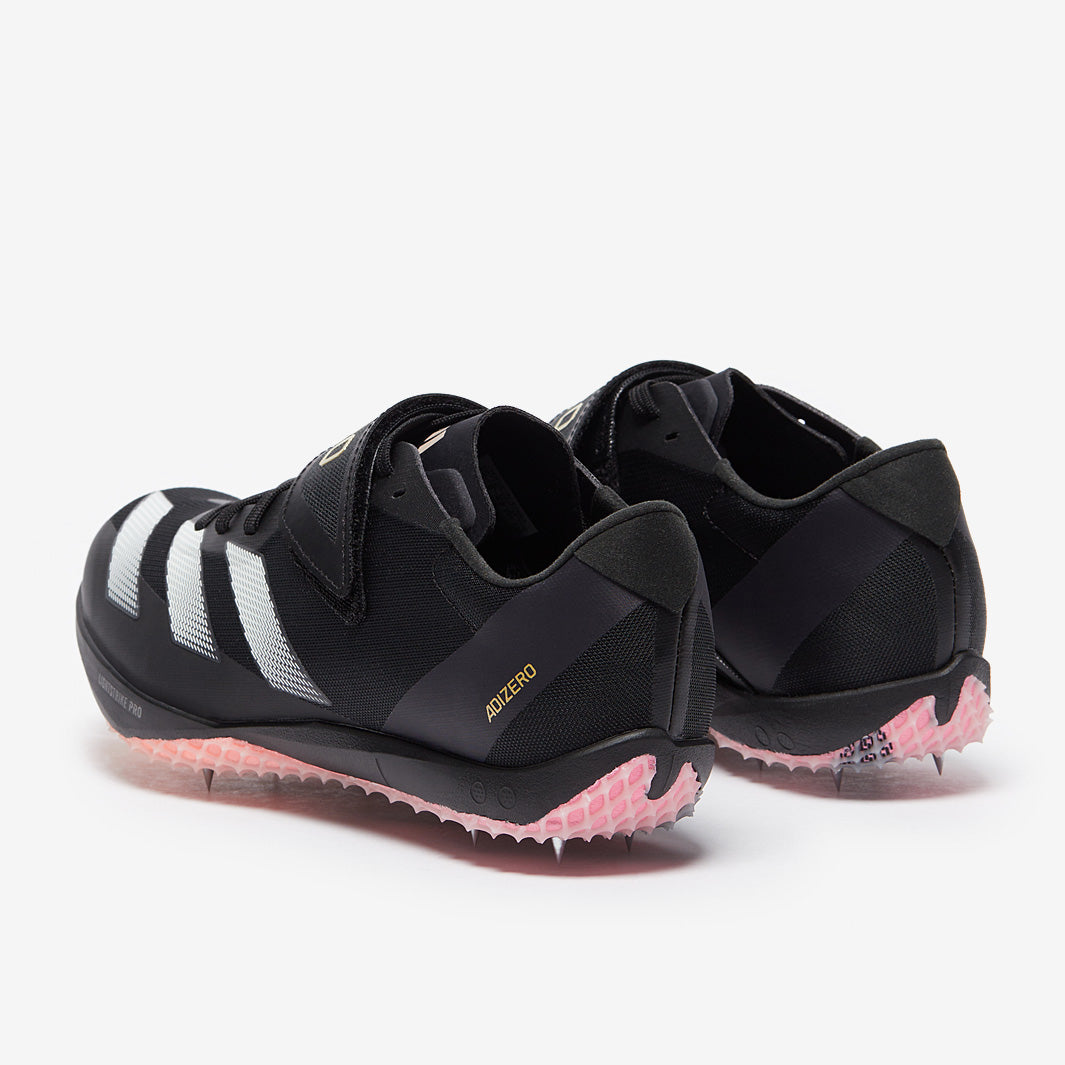 adidas adizero High Jump - Core Black/Zero Met./Spark - Mens Shoes