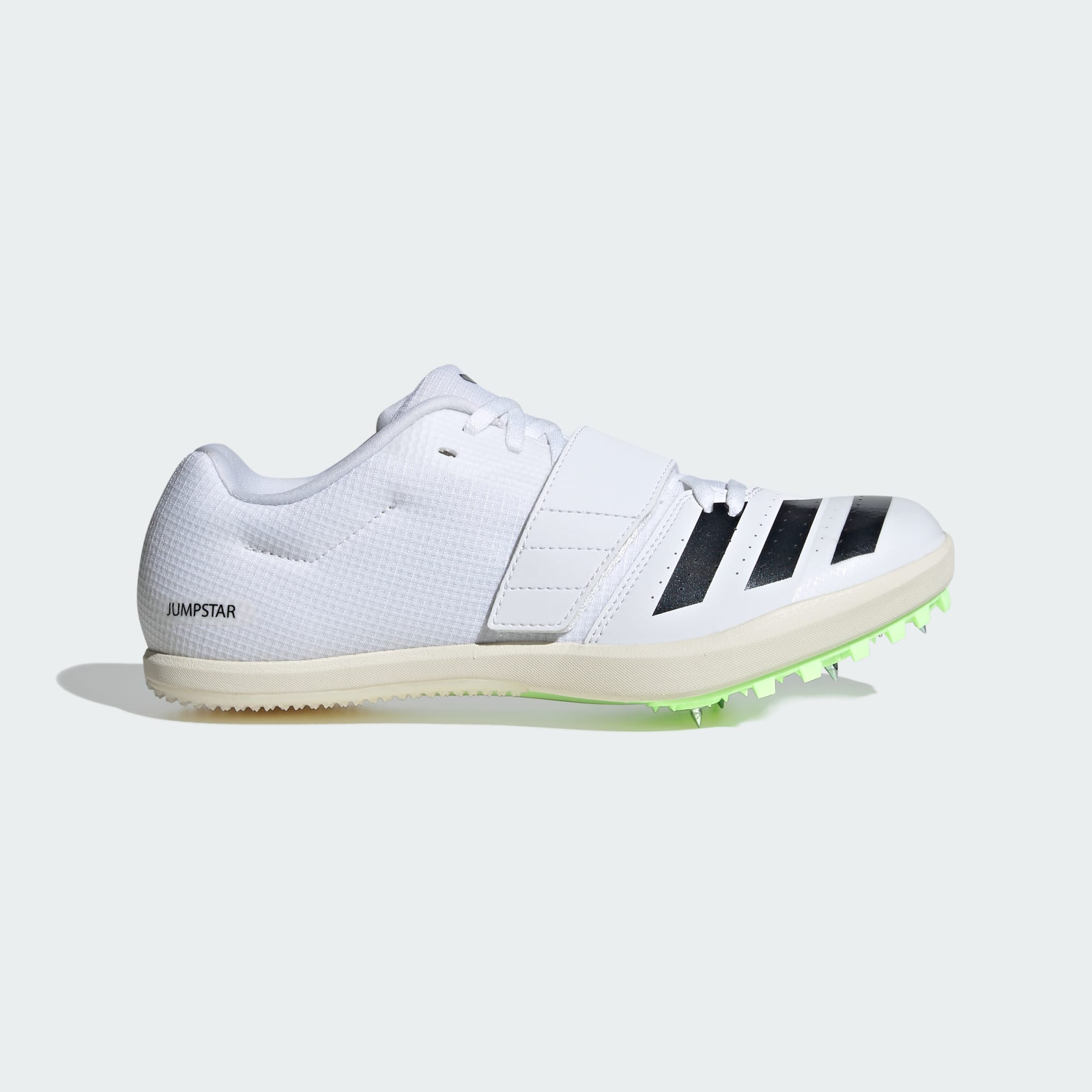 adidas Jumpstar - Ftwr White/Core Black/Green Spark - Mens Shoes