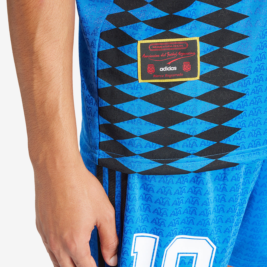 adidas originals Argentina 1994 Away Shirt - Blue - Mens Clothing