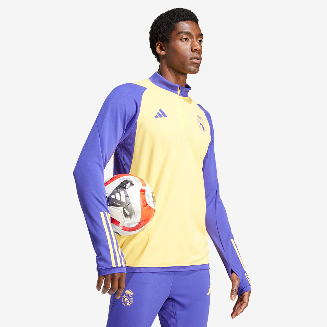 adidas Real Madrid 23/24 Training Top - Spark - Mens Replica