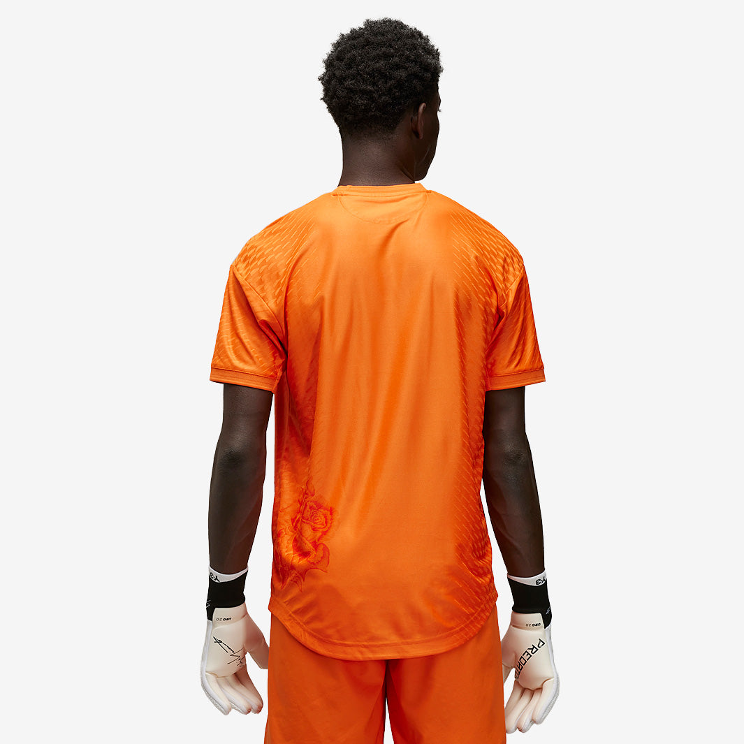adidas Real Madrid x Y3 4th GK Shirt - Orange - Mens Replica