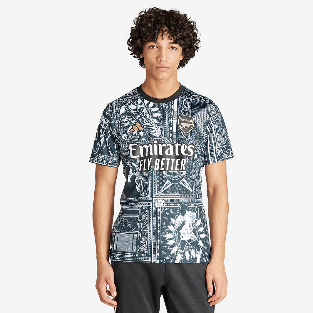 adidas Arsenal x Ian Wright Pre-Match Shirt