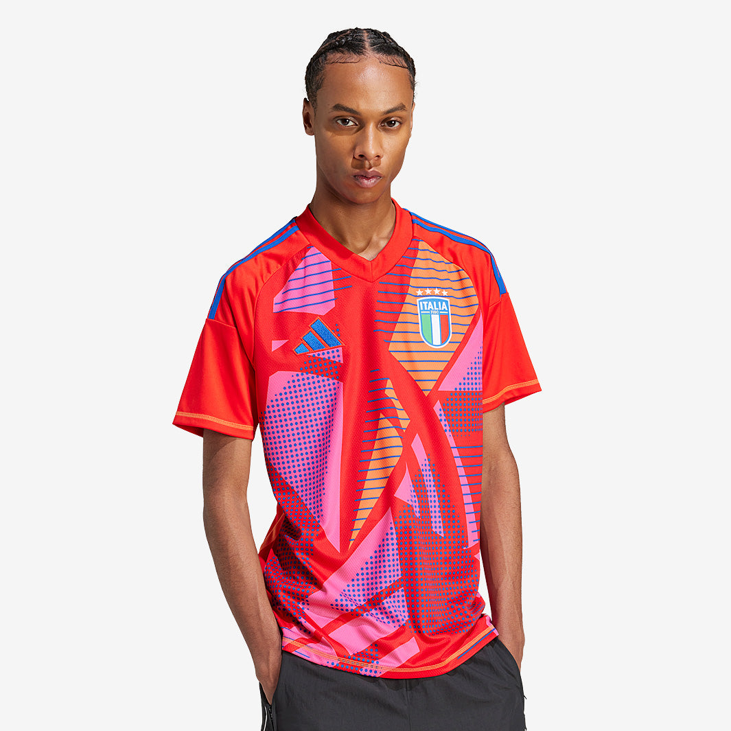 adidas Germany 2022 GK Icon Shirt - Black/Active Purple - Mens Replica