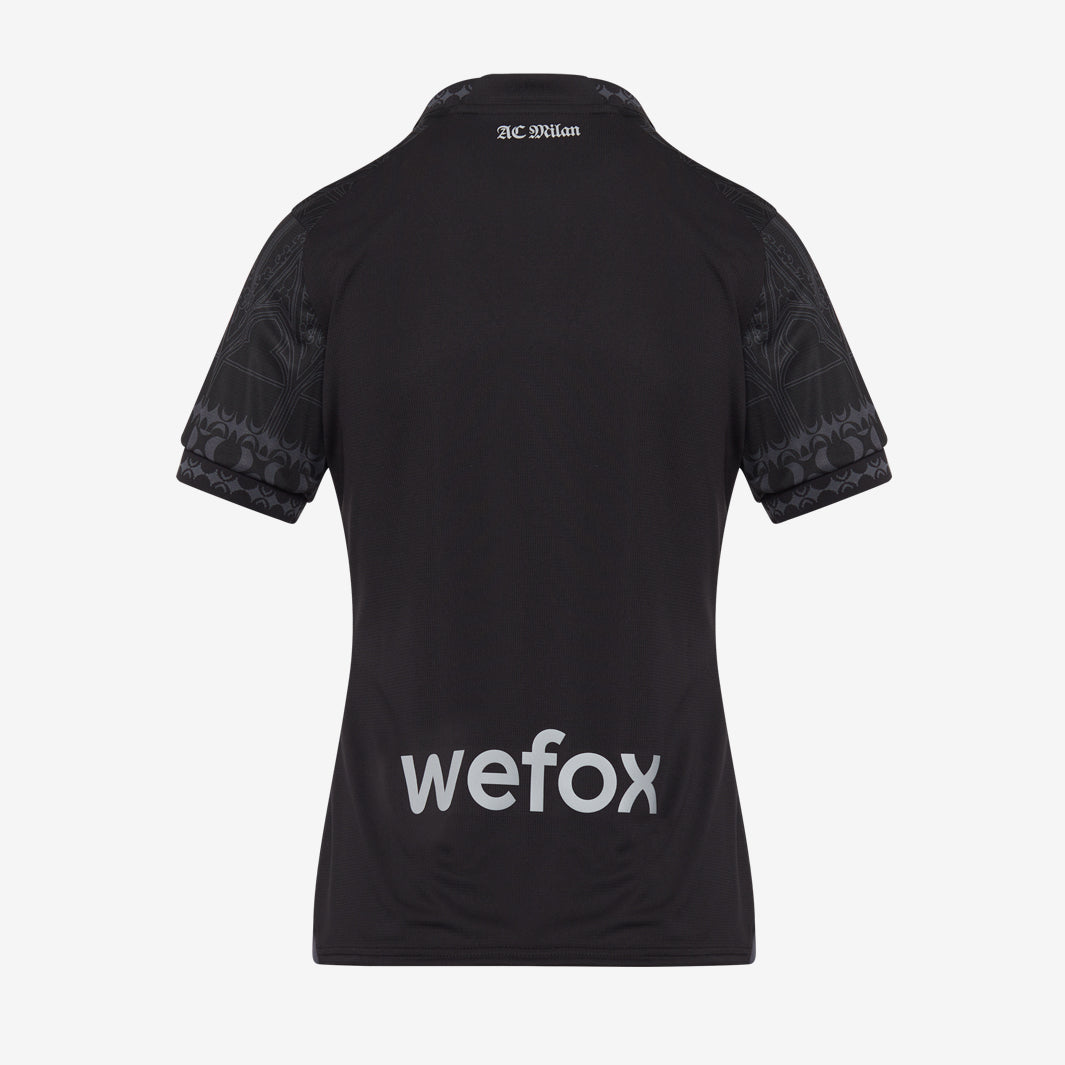 Puma Womens AC Milan x Pleasures 23/24 Shirt - Puma Black/Asphalt