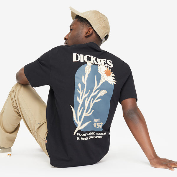 dickies plant good seeds and keep growing Dickies Herndon T-Shirt - Black - Tops
