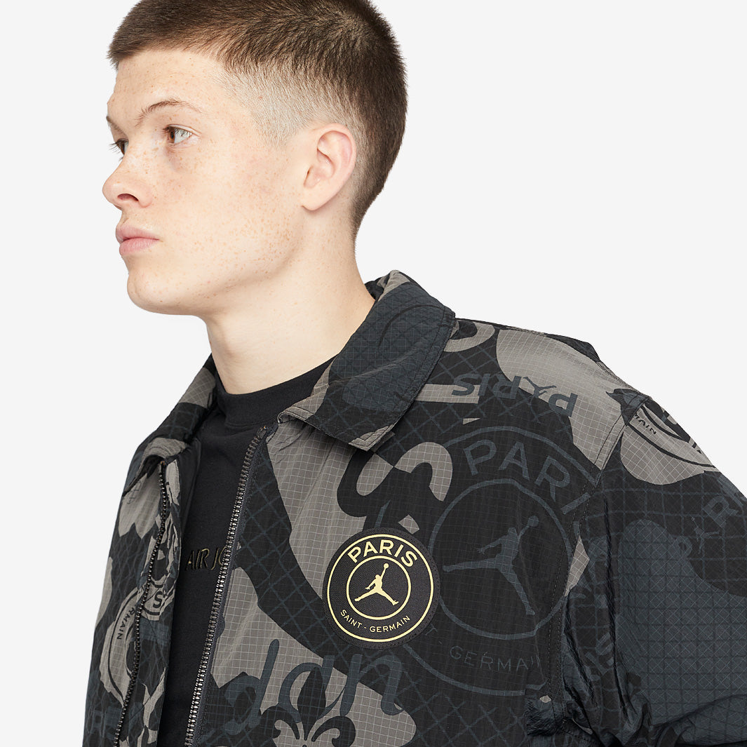 Jordan x PSG Jacket - Black - Tops - Mens Clothing