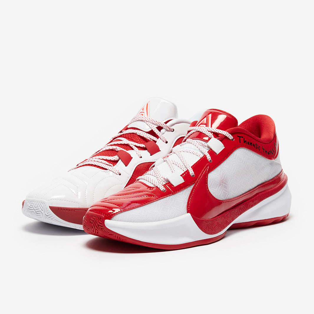 Nike Zoom Freak 5 - University Red/White/Bright Crimson - Trainers
