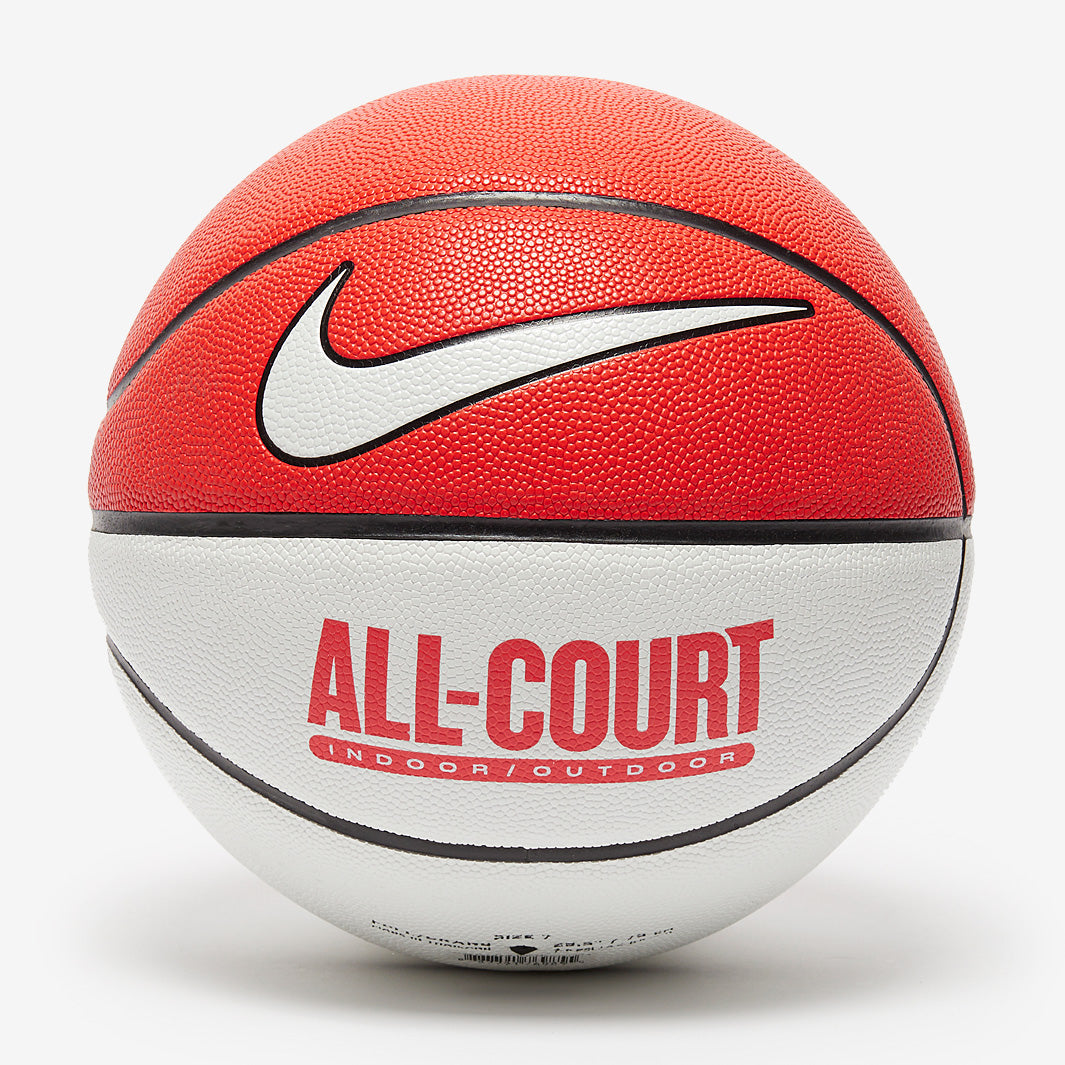 Nike Everyday All Court 8P - Size 7 - Summit White/Black/White