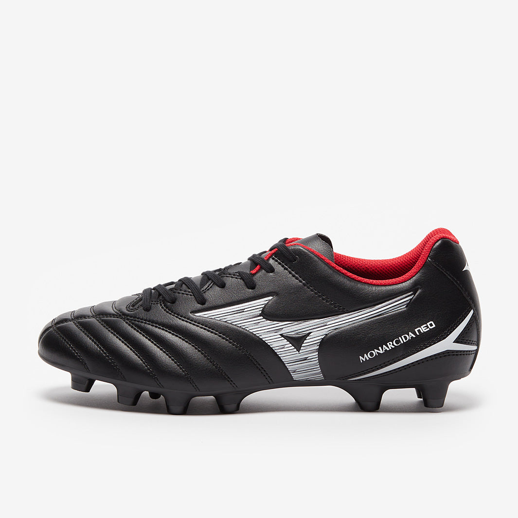 Mizunio Monarcida Neo III Select Firm Ground - Black/White - Adult