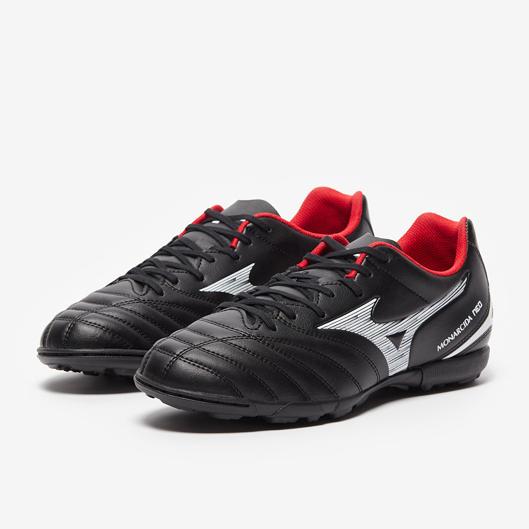 Mizunio Monarcida Neo III Select Turf - Black/White - Adult Boots