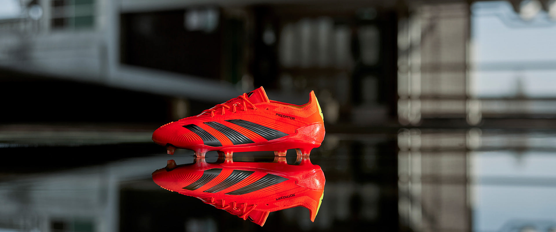 adidas Predator サッカーシューズ レッド adidas Predator Elite Laced Firm Ground Teaser - Solar Red/Core