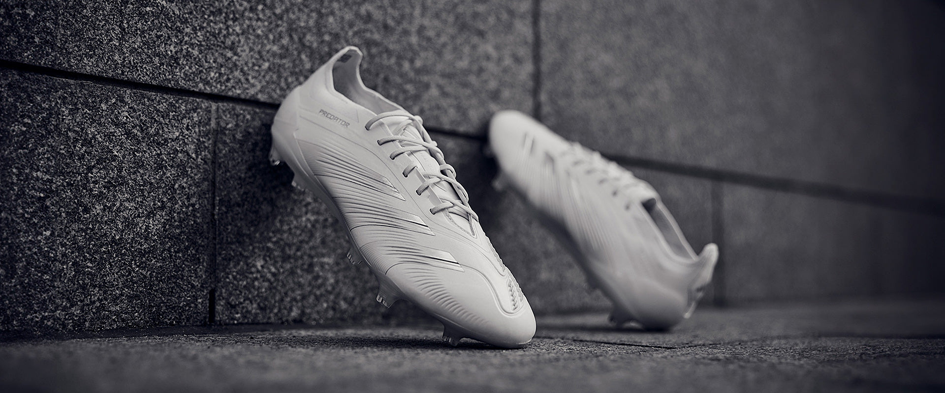 adidas Predator Elite Laced Firm Ground - White/Silver Met/White