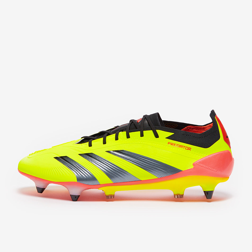 adidas Predator Elite Laced Soft Ground - Team Solar Yellow/Core
