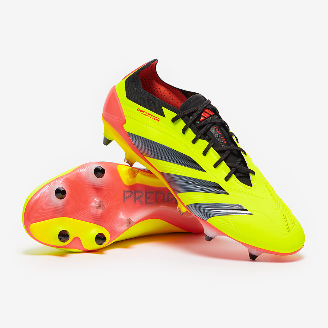 adidas Predator Elite Laced Soft Ground - Team Solar Yellow/Core